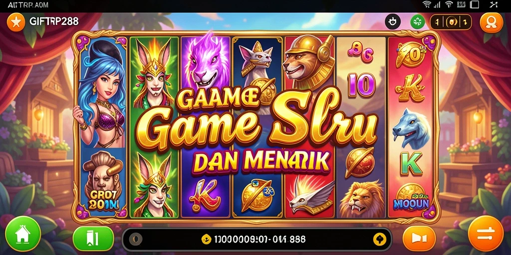 Tampilan gameplay GIFTRP288 yang menakjubkan dan penuh warna.