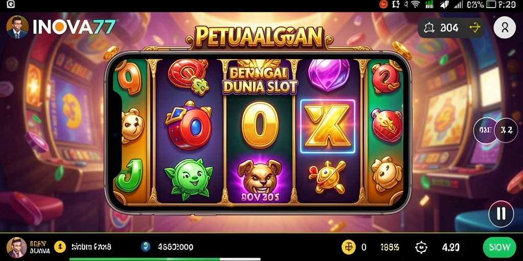 Tampilan menarik dari gameplay Slot INOVA77 yang menawan.