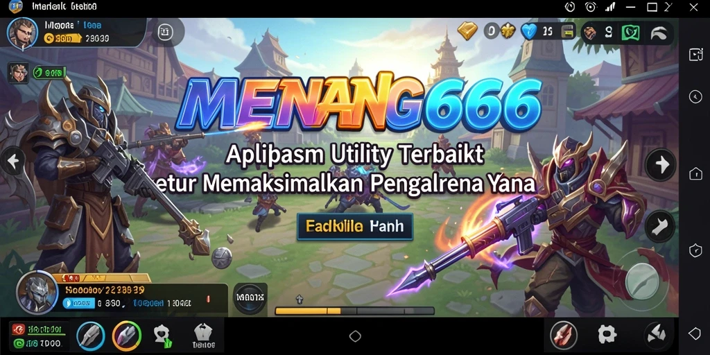 Tampilan antarmuka utama MENANG666 yang intuitif dan sederhana.