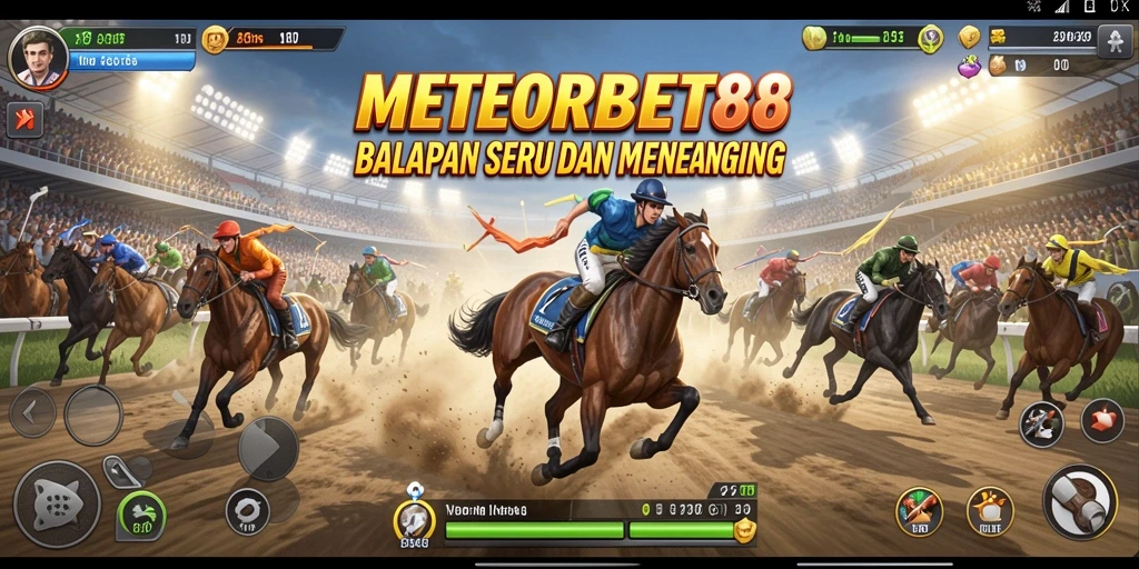 Gameplay balap seru dengan grafis menakjubkan di METEORBET88.