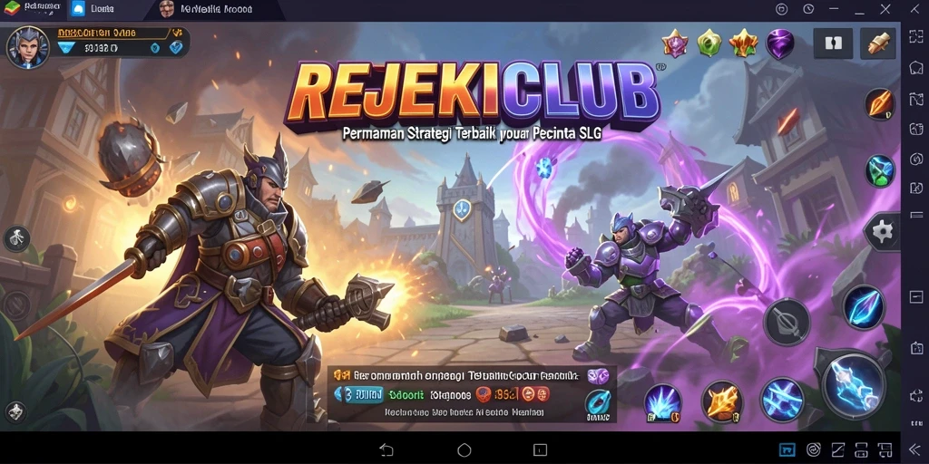 Tampilan gameplay menarik dalam REJEKICLUB menunjukkan strategi dan kolaborasi.