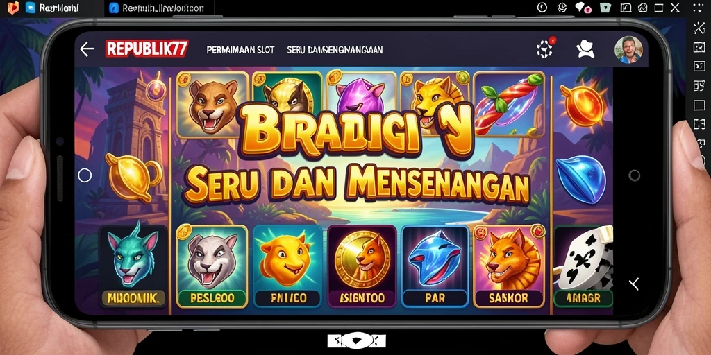Gameplay seru dan menarik dari REPUBLIK77 yang penuh kejutan.