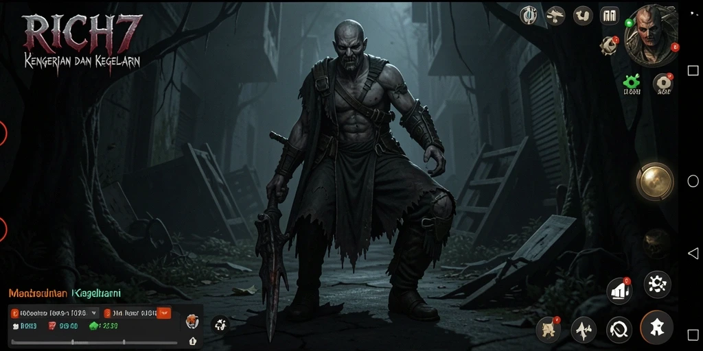 Menampilkan gameplay menegangkan dengan suasana Horror yang mencekam.