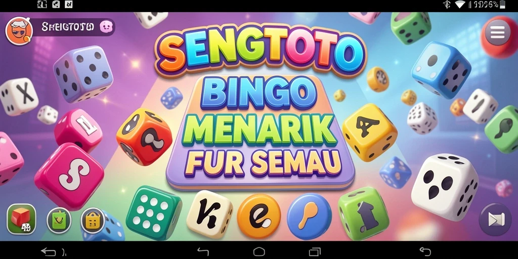 Tampilan gameplay seru SENGTOTO di aplikasi Bingo.