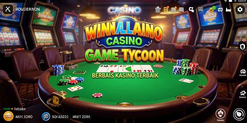 Tangkapan layar <strong>WINALLCASINO</strong> menampilkan keseruan gameplay Tycoon di dunia kasino.