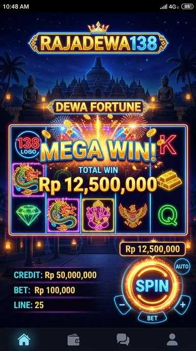 Antarmuka rajadewa138 yang intuitif dan mudah digunakan.